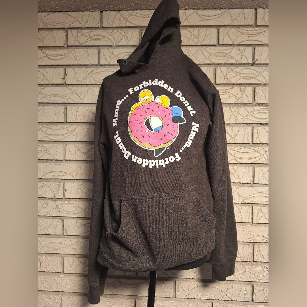 The Simpsons Donut hoodie-Sz M